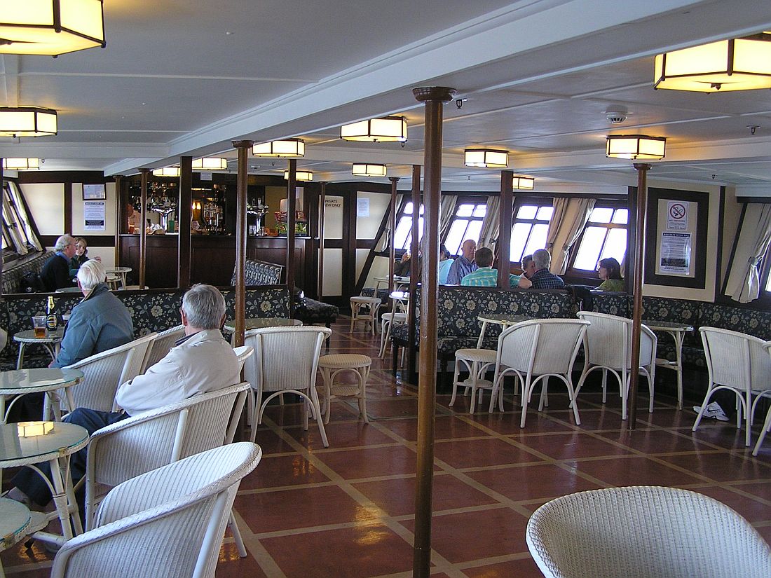 Aboard the Paddle Steamer Waverley